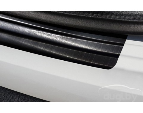 Накладка заднего бампера для Audi A3 Sedan (2016-...) черная